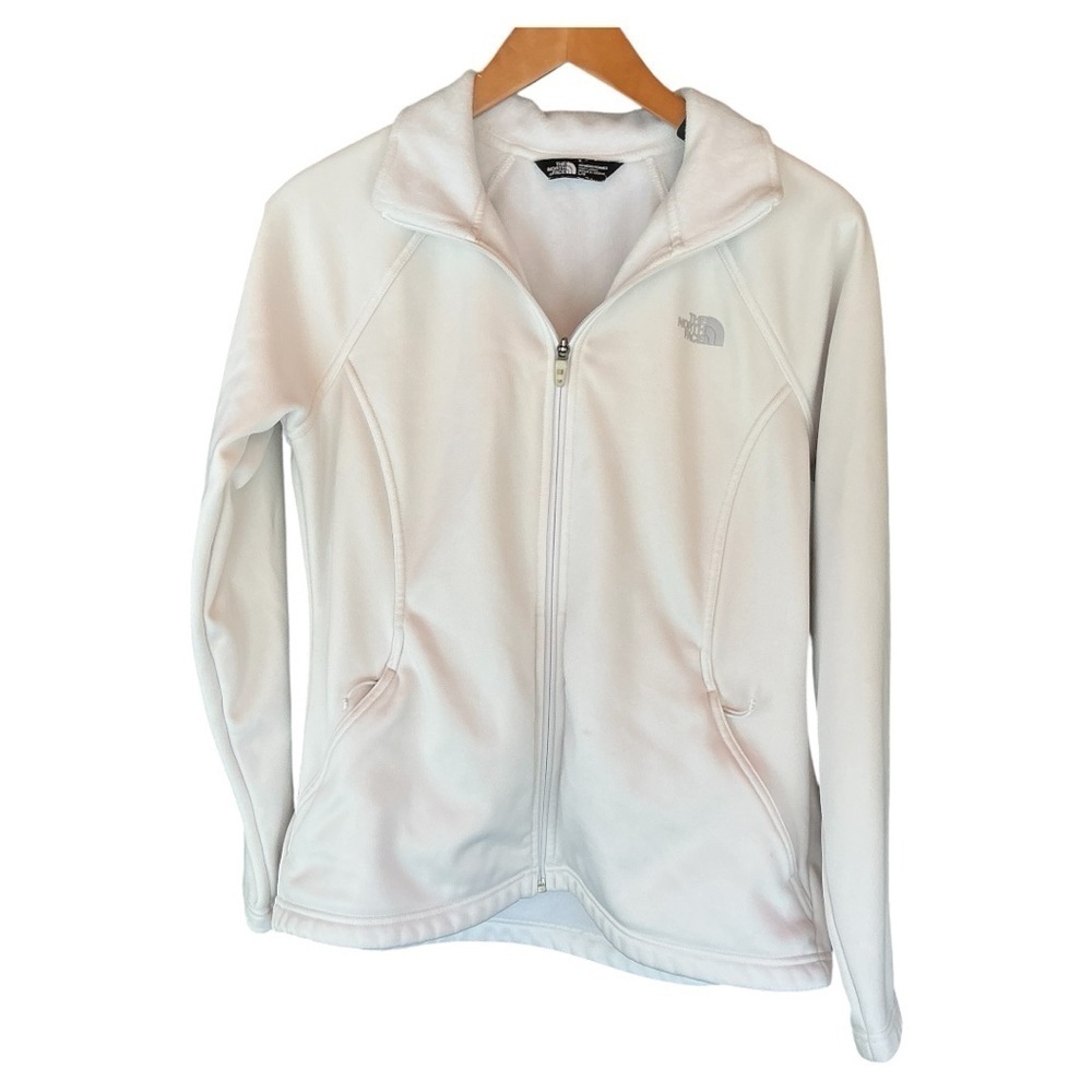 THE NORTH FACE WOMENS POLYESTER FLEECE JACKET SIZE L